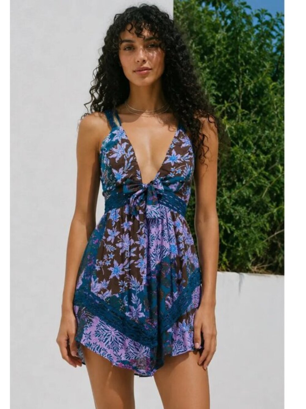 Free People Bali-Oletta Romper Dress L $128
